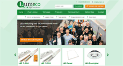 Desktop Screenshot of lumeco.nl